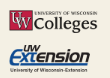 UW Colleges and Extension logos